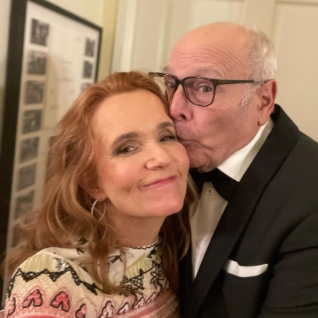 Howard Deutch with his loving wife Lea Thompson. 